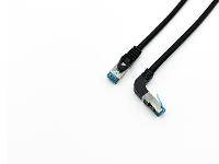 Equip Patchkabel Cat6A S/FTP 2xRJ45 5.00m sw wink.LSZH - CAT 6a - SFTP - m - low