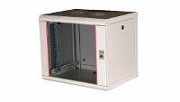 EQUIP - Serverschrank 19"" 09U 600x450mm Glastür grau - Rack