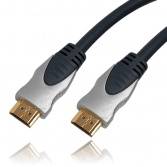 ShiverPeaks Home-Cinema HDMI Stecker auf Stecker verchromte Metall-Stecker vergo