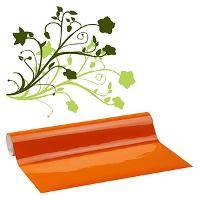Plottix Permanent Vinylfolie Orange 31.5 cm x 1 m - 315 x 1.000 mm - Orange