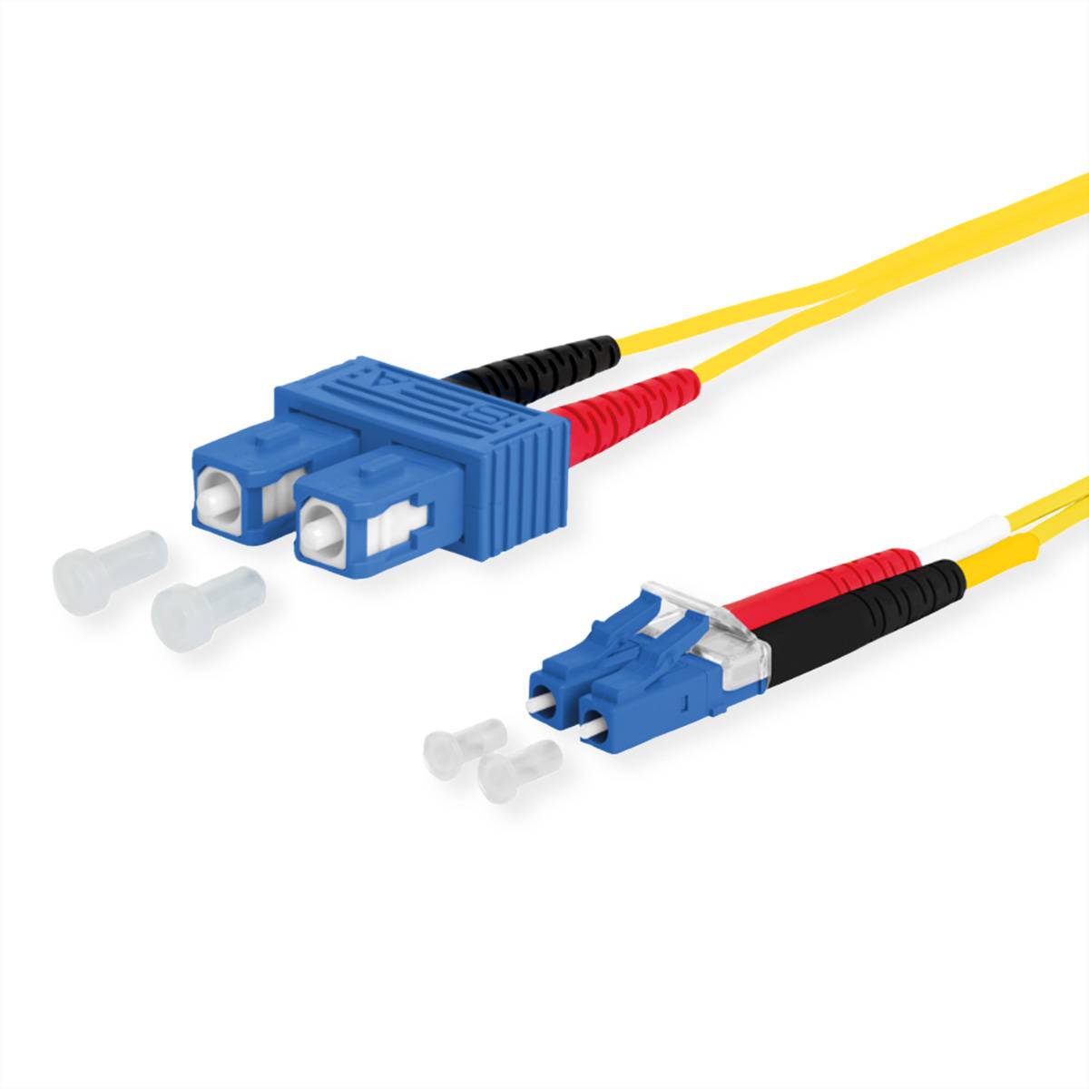 Metz Connect OpDAT Patchkabel SC-D/LC-D OS2, 1m
