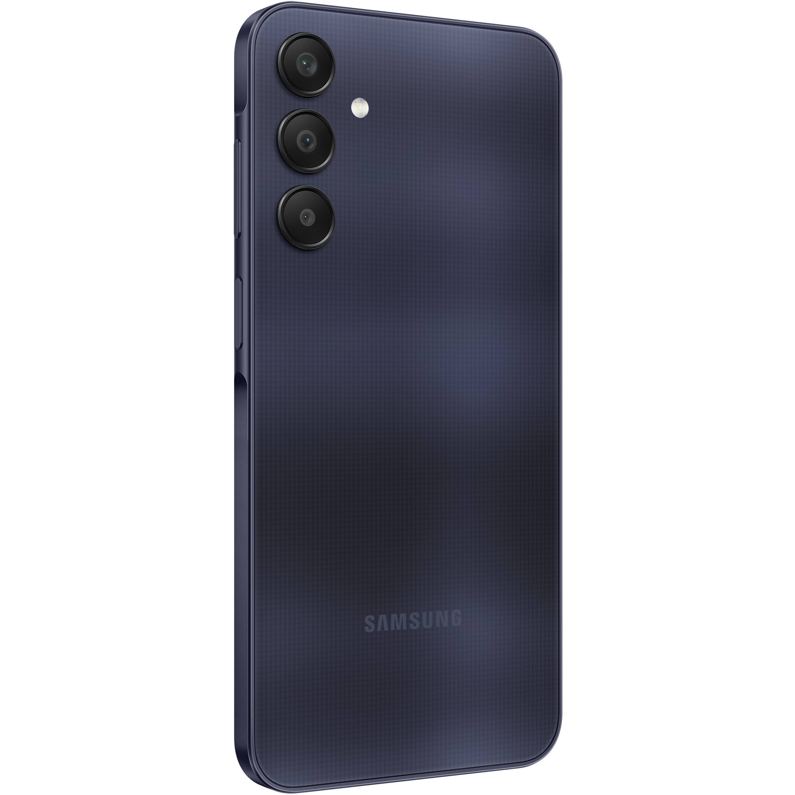 Samsung Galaxy A25 - 5G Smartphone - Dual-SIM - RAM 8 GB / Interner Speicher 256 GB - OLED-Display - 6.5" - Schwarz/Blau