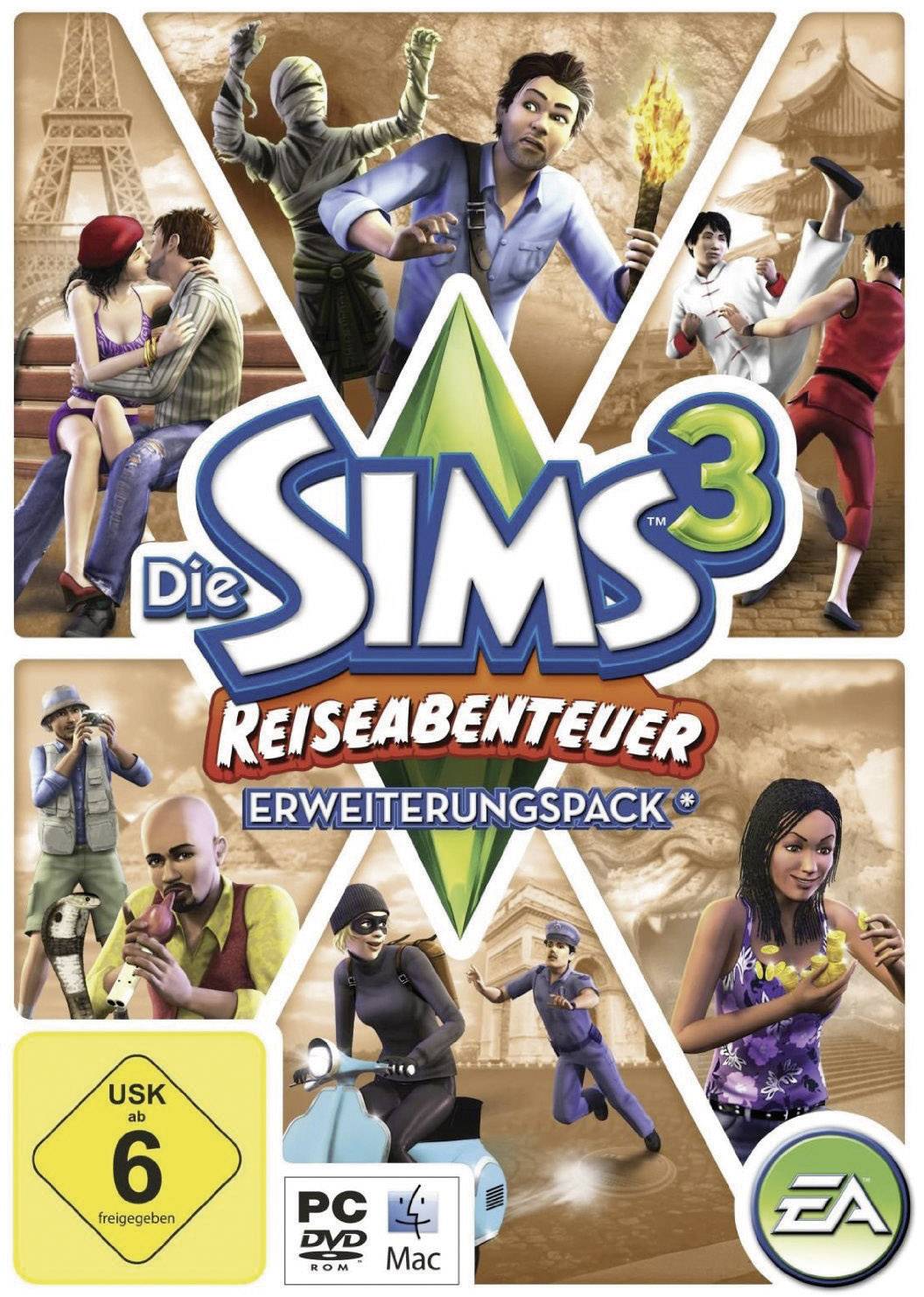 Die Sims 3: Reiseabenteuer (Add-On) PC USK: 6