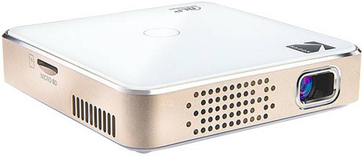 Kodak Pocket Portable Projector - DLP-Projektor - RGB LED - 75 lm - 640 x 360 - 16:9