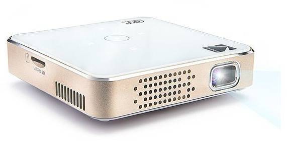 Kodak Pocket Portable Projector - DLP-Projektor - RGB LED - 75 lm - 640 x 360 - 16:9