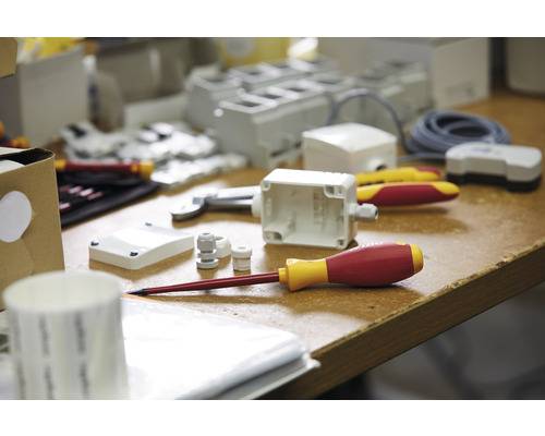 WIHA Schraubendreher Set SoftFinish electric slimFix Schlitz, PH, PZ, PlusMinus, 6 tlg, Nr 3201K601