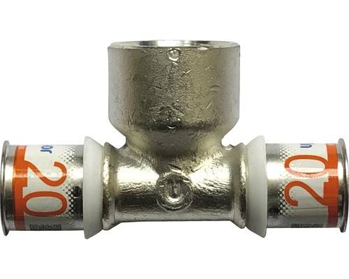 Uponor T-Stück mit IG 20 x 3/4" x 20 mm