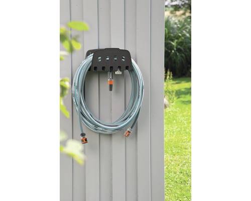 Gardena 18005-20 mit Schlauch Wandschlauchhalter 13mm 20m 1/2 Zoll 1 St. Schwarz, Türkis