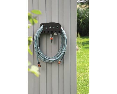 Gardena 18005-20 mit Schlauch Wandschlauchhalter 13mm 20m 1/2 Zoll 1 St. Schwarz, Türkis