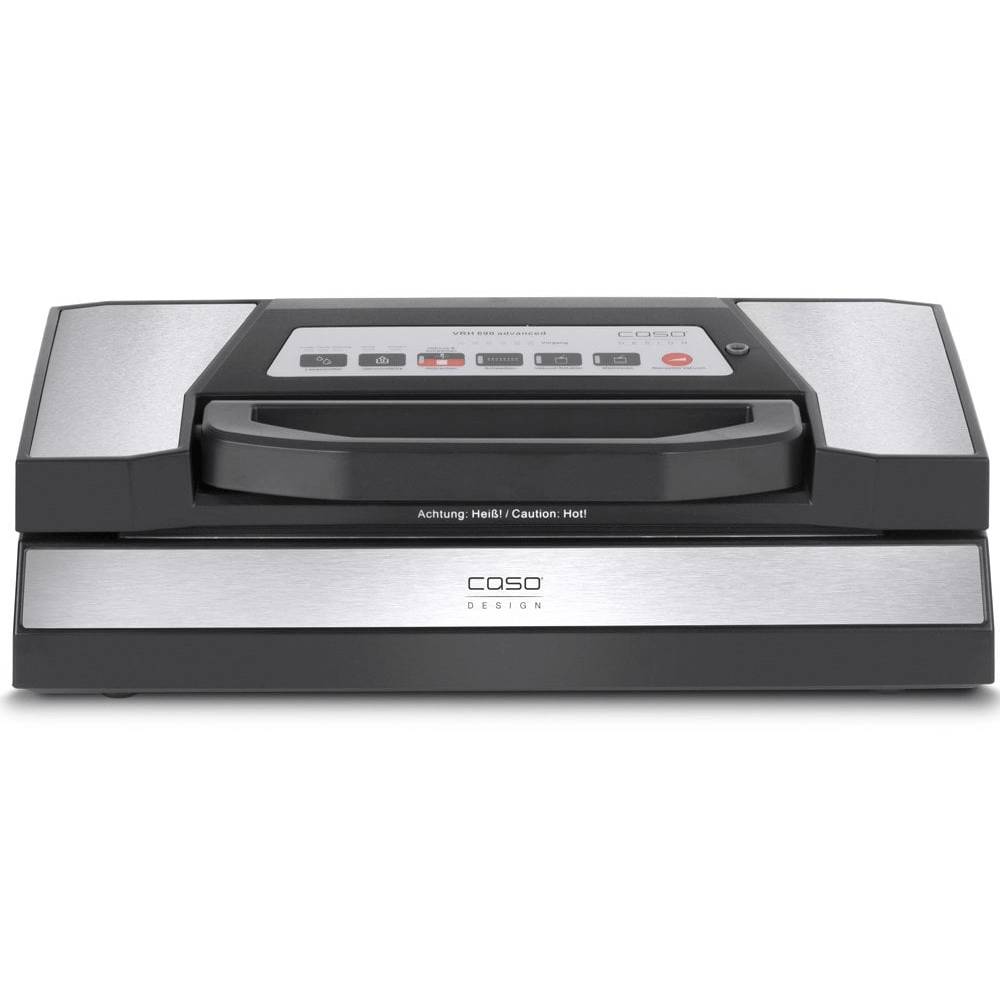 CASO VRH 690 advanced, Schwarz, Edelstahl, 900 mbar, Kunststoff, Edelstahl, Berührung, GS/CE, 130 W