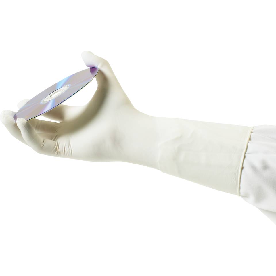 Handschuh SHIELDskin™ XTREME White Nitrile 300 DI, ISO 6-9,Größe XL/10, 100/VE