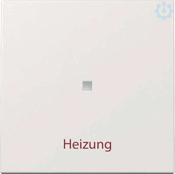 GIRA 367803 Wippe Kontrollf. + Heizung Ein/Aus System 55 Reinweiß