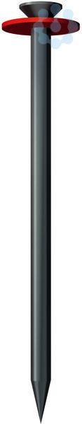 OBO - 500 40 Impu-Stahlnadel gehärtet 2x40mm St BK 3360407