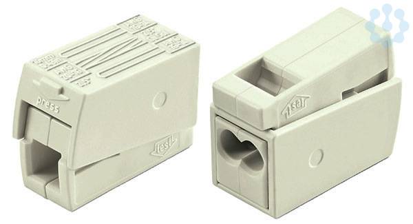 100St. Wago 224-112 Leuchtenklemme 2x2,5mm²