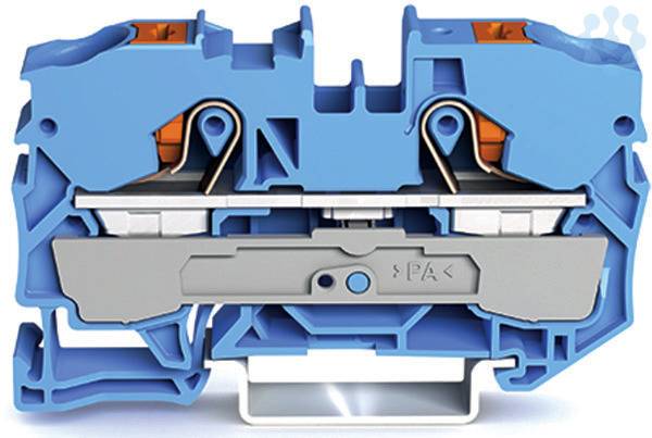 WAGO 2210-1204 - 10 mm - 67,6 mm - 36,9 mm - 800 V - blue - 2-conductor