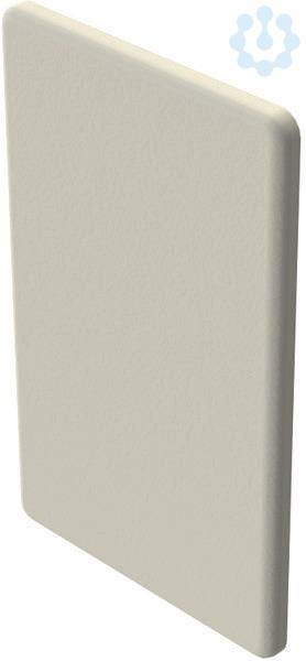 Endstück 133x66mm BE1308.3 reinweiss