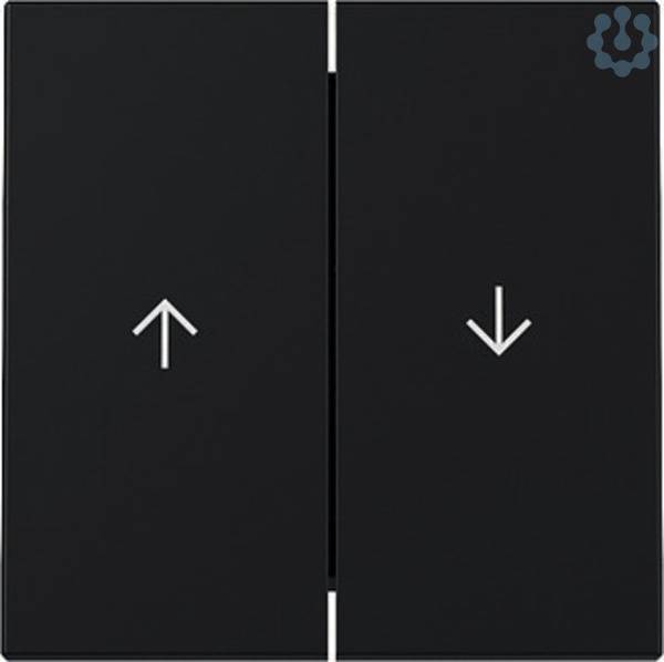 Wippe 2f Pfeil System 55 3294005 Schwarz m