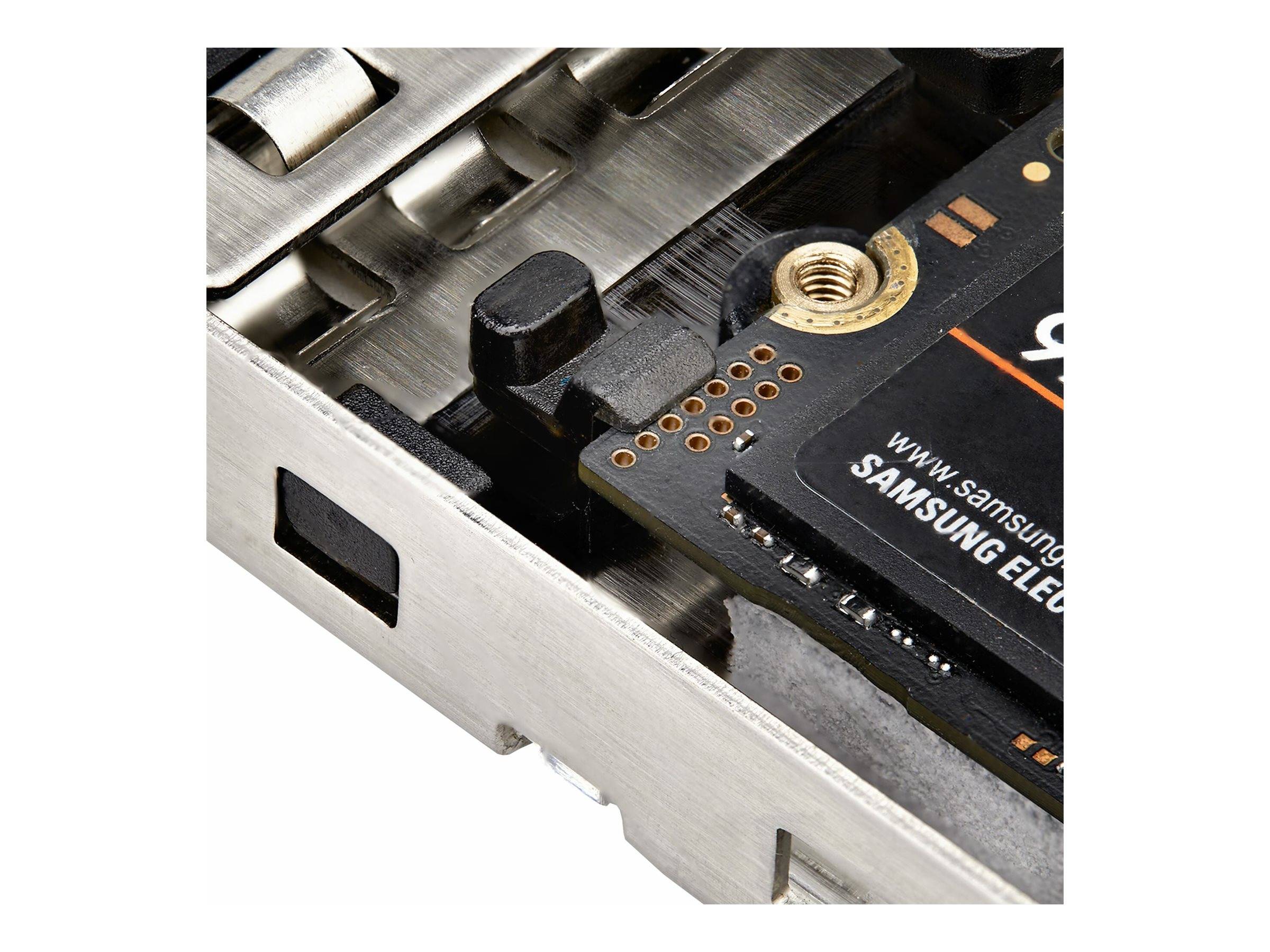 StarTech.com M.2 NVMe SSD to PCIe x4 Mobile Rack/Backplane with Removable Tray for PCI Express Expansion Slot, Tool-less