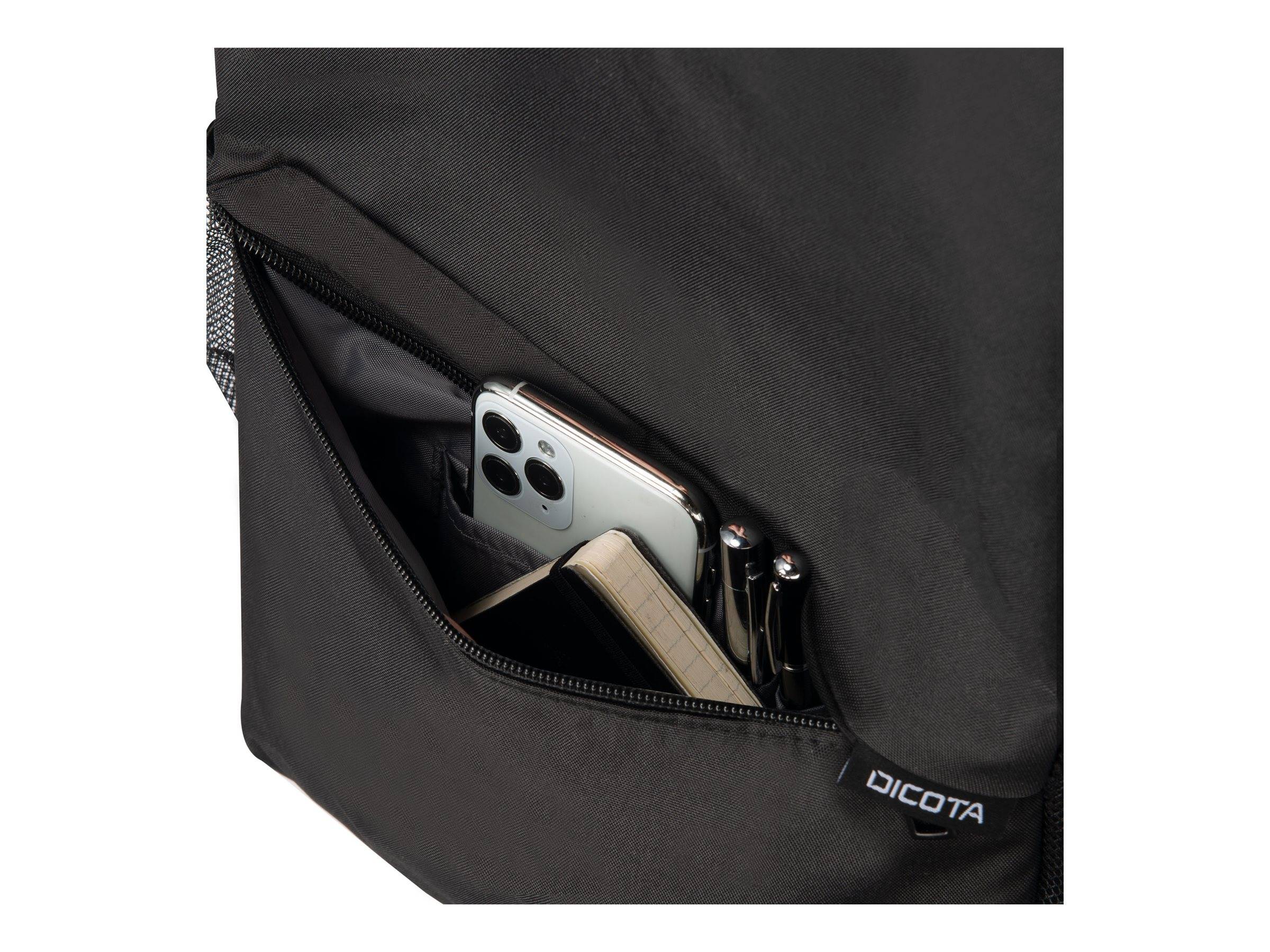 Dicota Notebook Rucksack Backpack ONE 38,1cm - 43,94cm Passend für maximal: 43,9 cm (17,3") Schwarz
