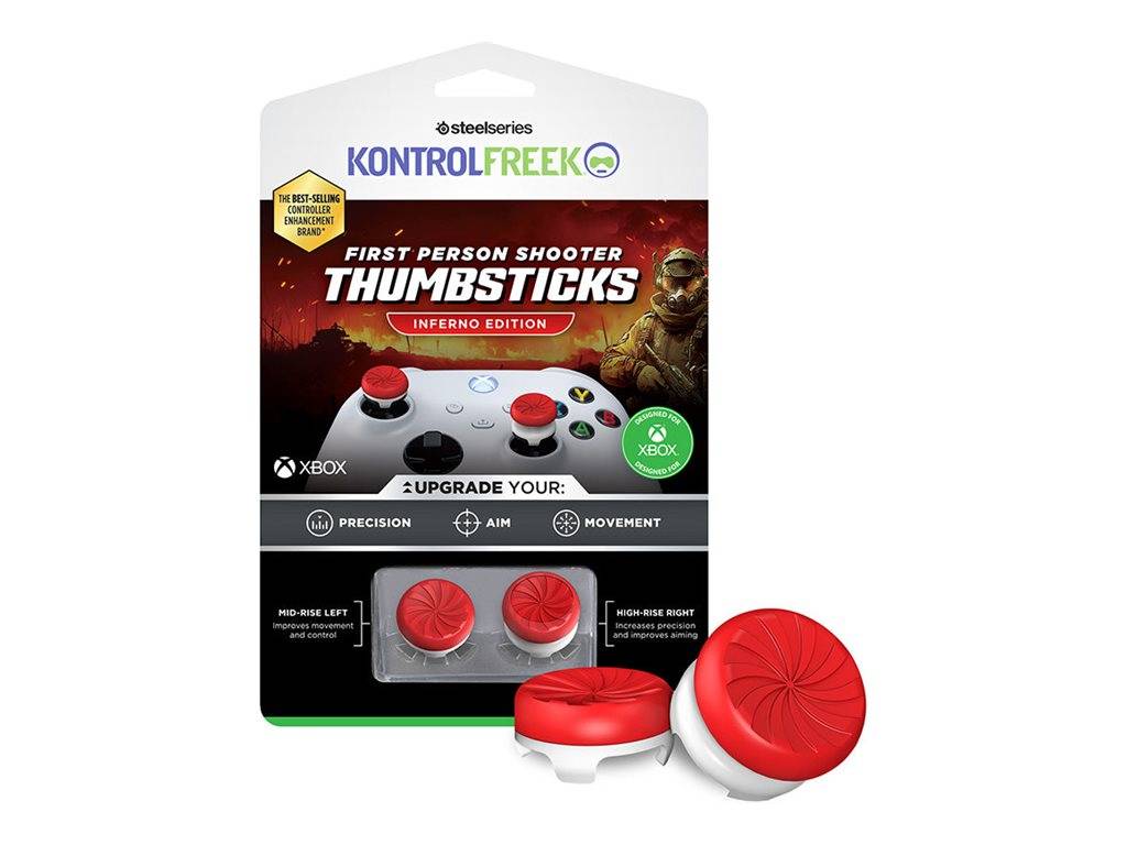 SteelSeries 6150-XBX, Xbox One, Xbox Series S, Xbox Series X, Analoge Schlägergriffe, Rot, Vereinigt