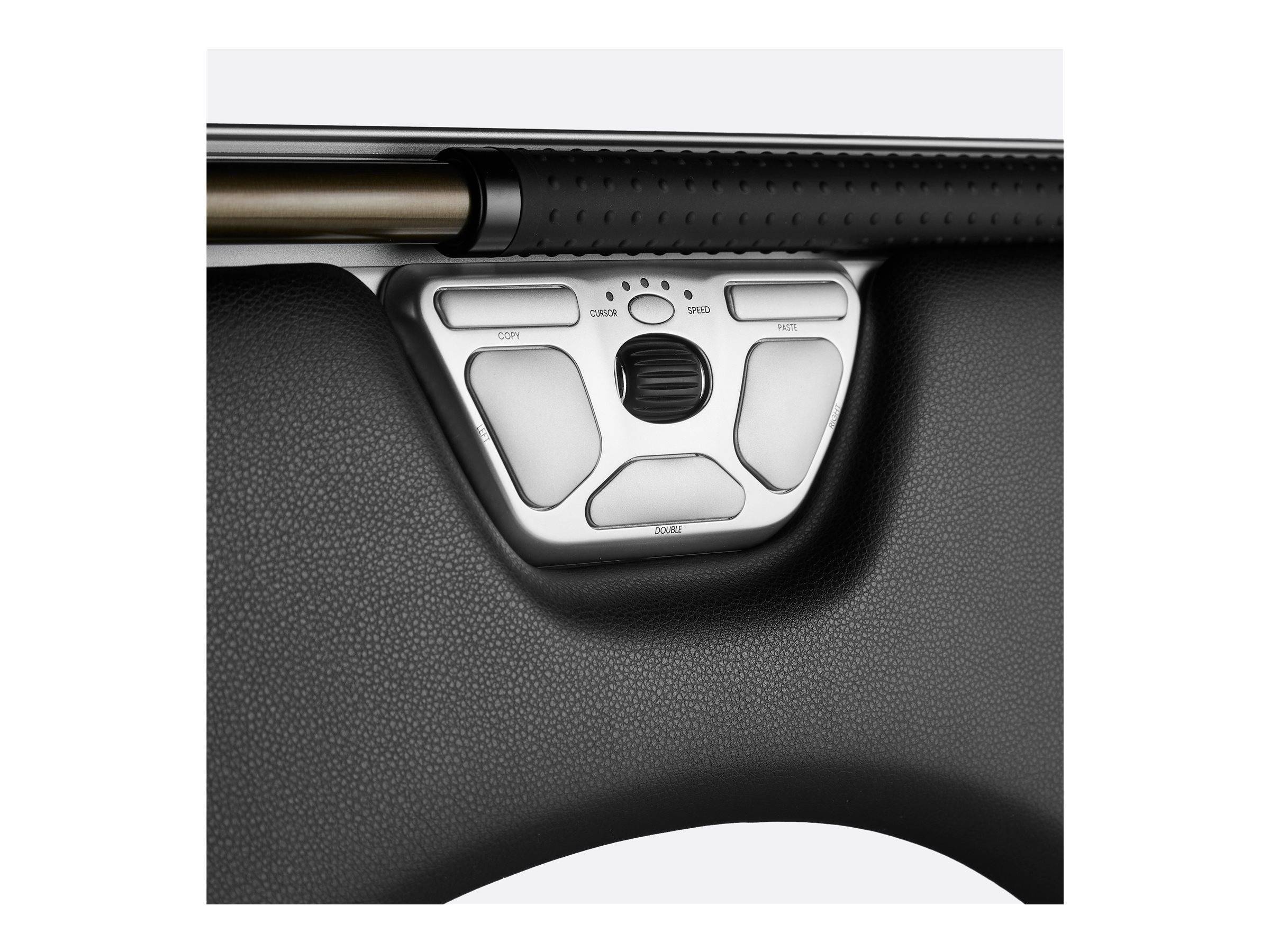 Contour Design RollerMouse Red Max, Wired, USB Typ-A, 2800 DPI, Schwarz, Silber