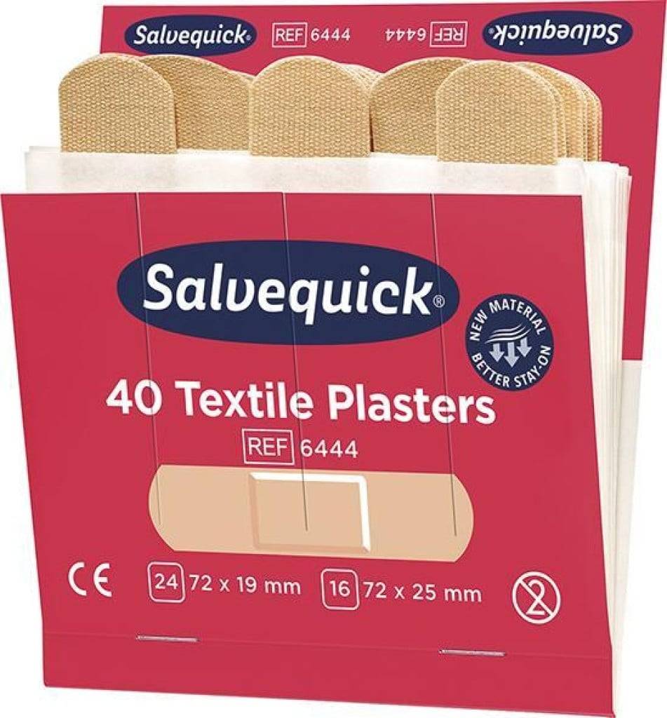 Salvequick Nachf.6x40Pfl. Textil