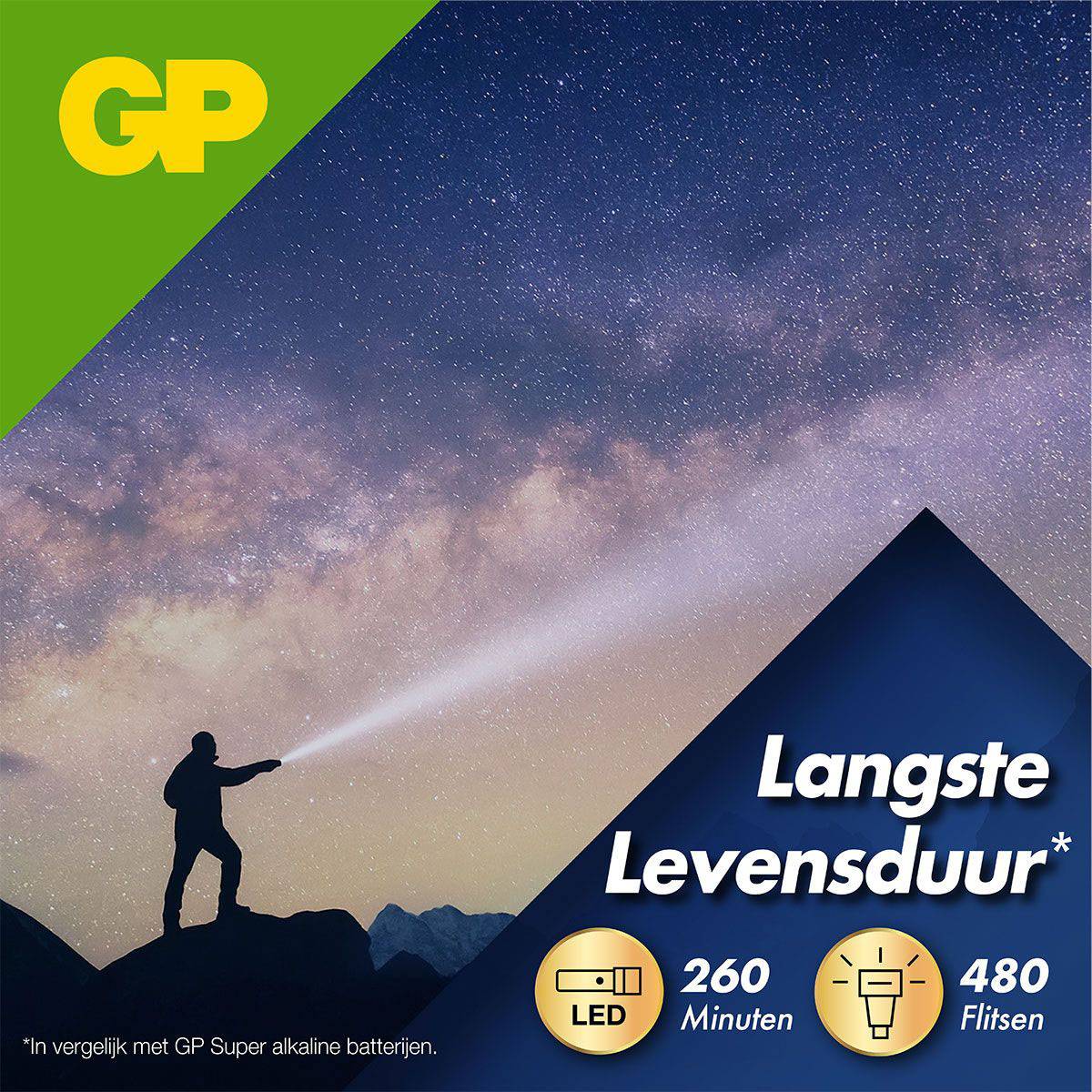 GP BATTERY - GP Ultra Plus - Batterie 4 x AAA - Alkalisch