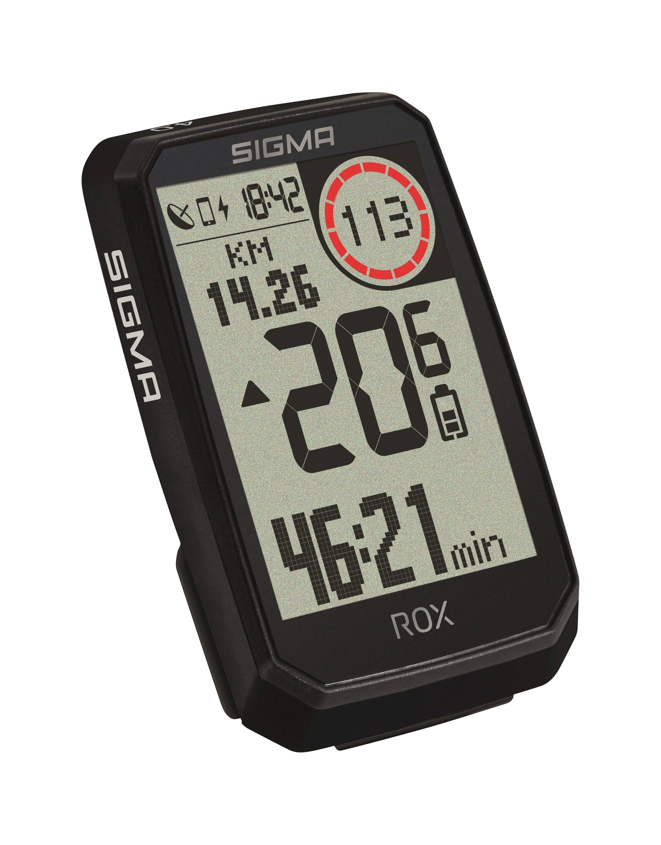 Sigma Fahrrad Computer Rox 4.0 Ausdauer schwarz