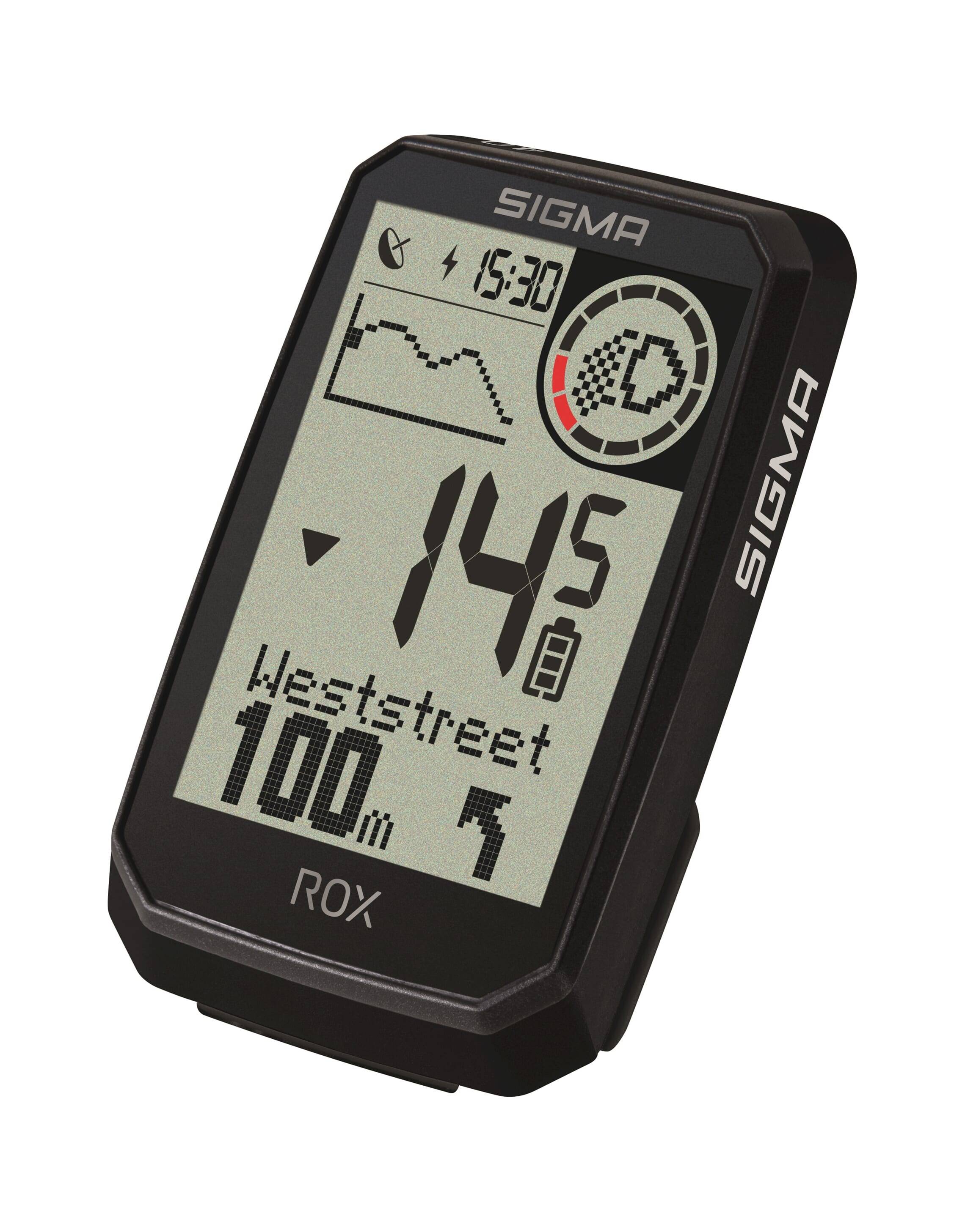 Sigma Fahrrad Computer Rox 4.0 Ausdauer schwarz