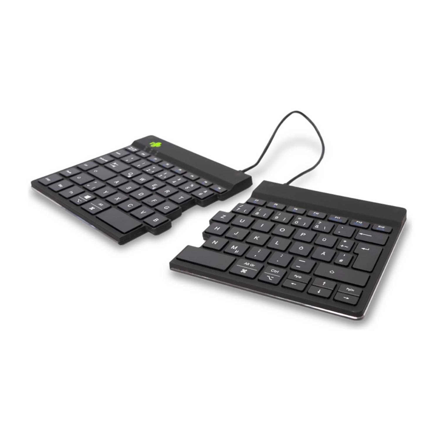 R-Go Tastatur Split Break nordisches-Layout kabellos Schwz Eingabe / Ausgabe Mäuse &amp; Tastaturen