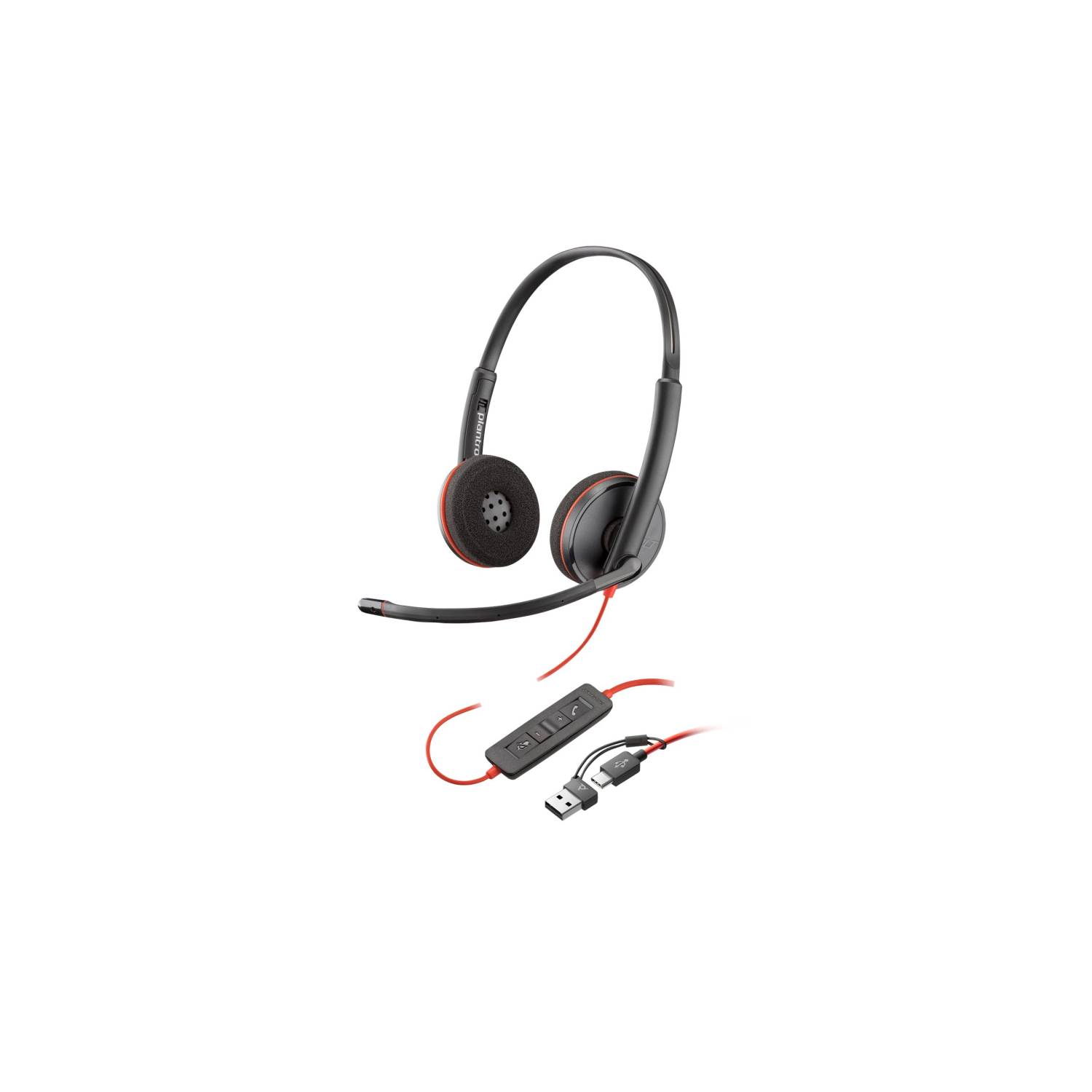 HP Poly BW 3220 Stereo USB-C HS+USB-C/A Headset Typ C