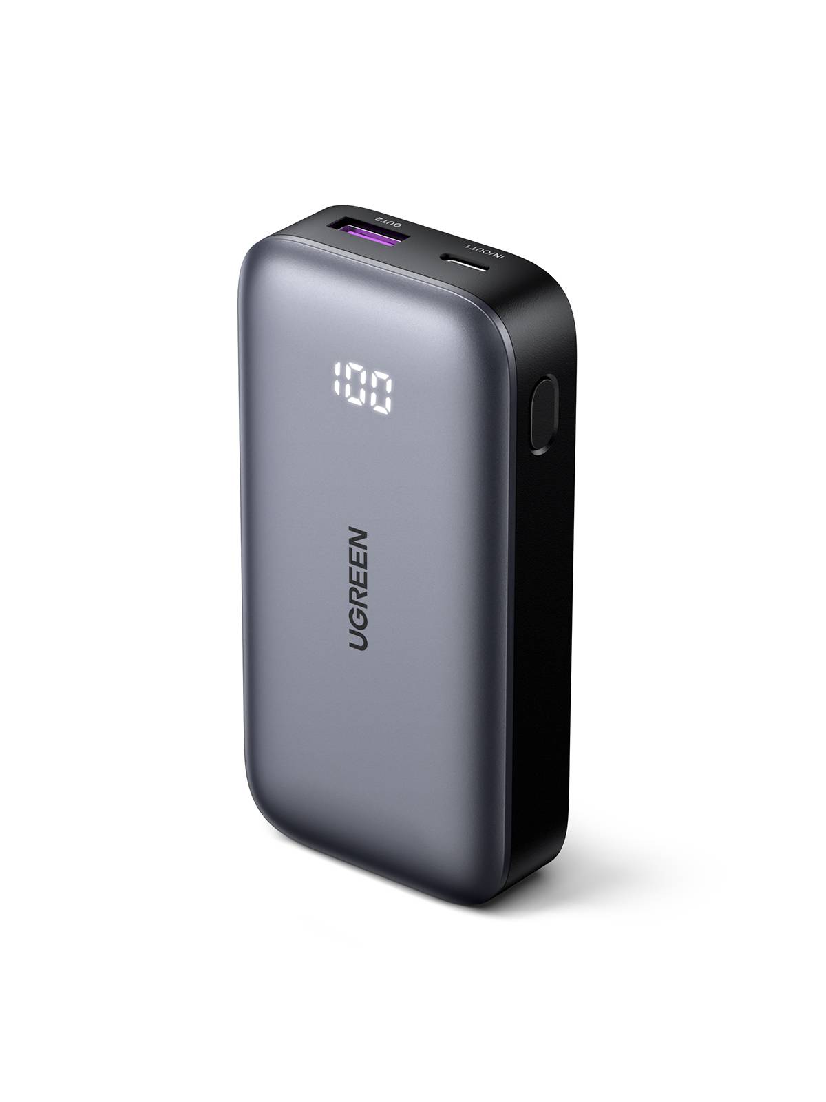 Ugreen Powerbank - 10000 mAh - 30 Watt - PD, QC, Apple Fast Charge - 2 Ausgabeanschlussstellen (USB, USB-C)