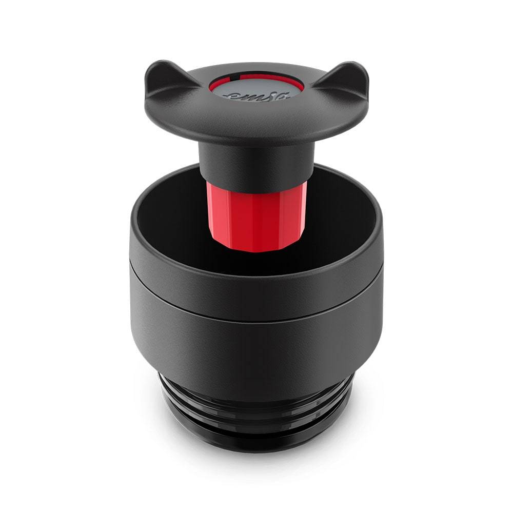 EMSA Travel Mug Classic , Grau, Edelstahl, Silikon, Edelstahl, Polypropylen (PP), 36 ml, 8,3 cm, 200 mm