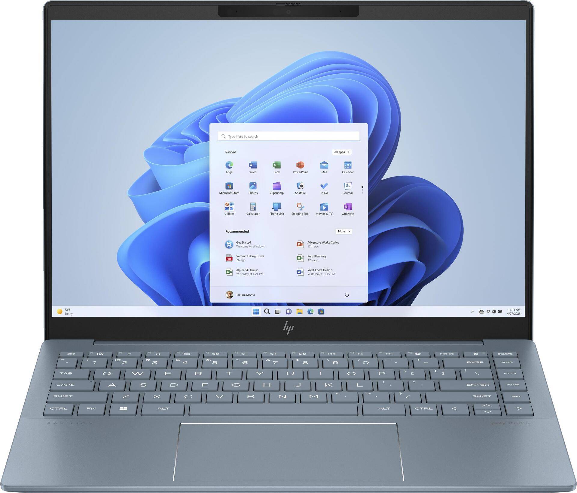 HP Pavilion Plus 14-ew1153ng Intel Core Ultra 5 125H Laptop 35.6 cm 14" WQXGA 16 - Notebook - Core Ultra 5""