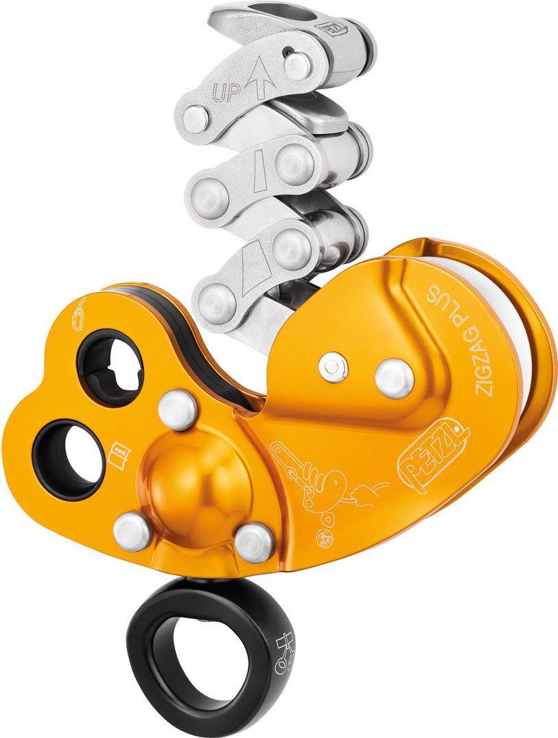 Petzl D022BA00 Zigzag Plus Descender Gelb