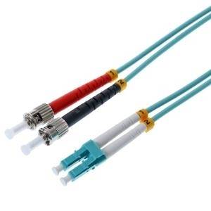 Helos Patch-Kabel - ST multi-mode (M) zu LC Multi-Mode (M)10 m - 10 m -