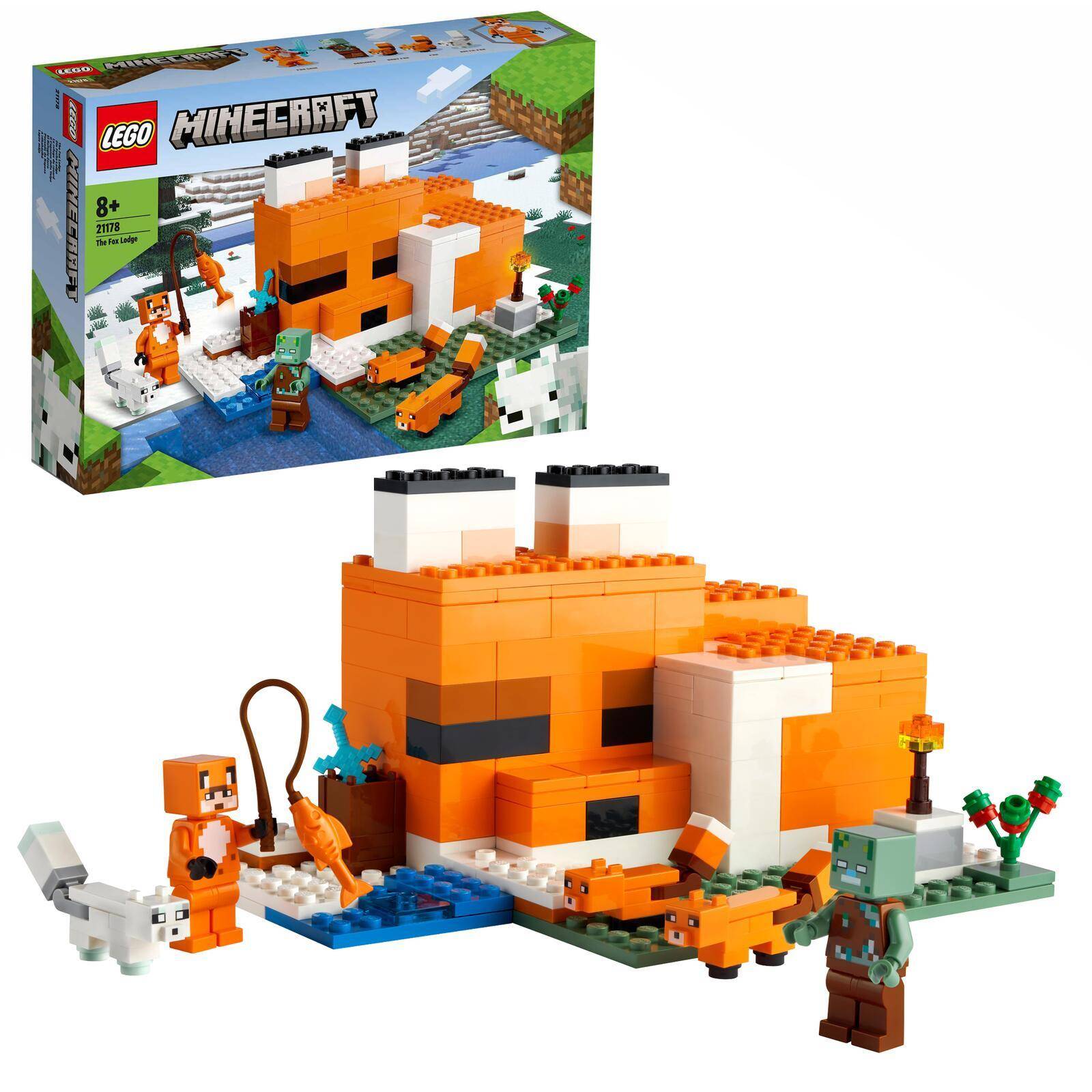 LEGO Minecraft Die Fuchs-Lodge (21178)