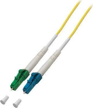 helos LWL Patchkabel LC-APC/LC-PC Simplex G657 9/125µm OS2 gelb 2,0m