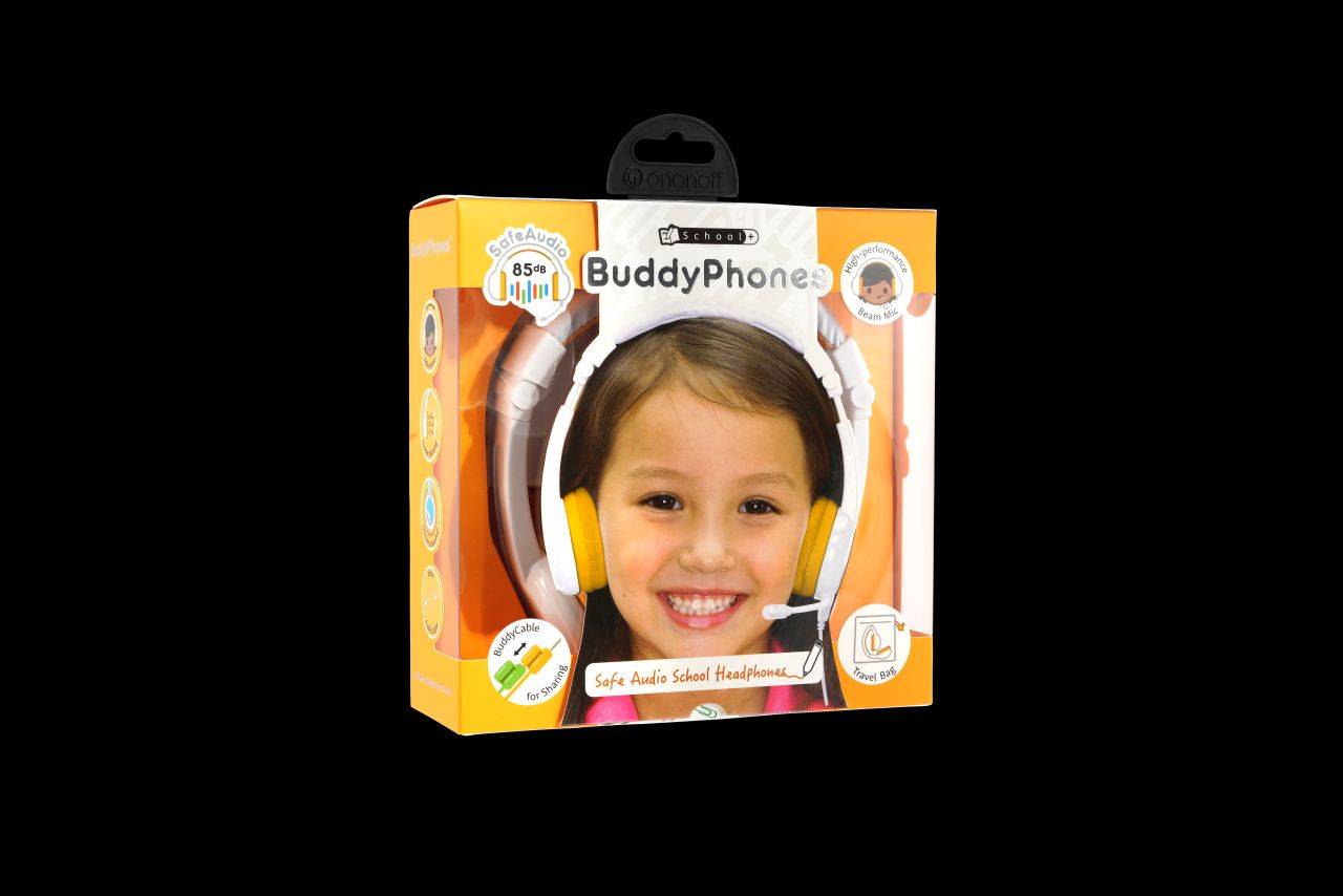 BuddyPhones Onanoff BuddyPhones School+ - Headset - On-Ear