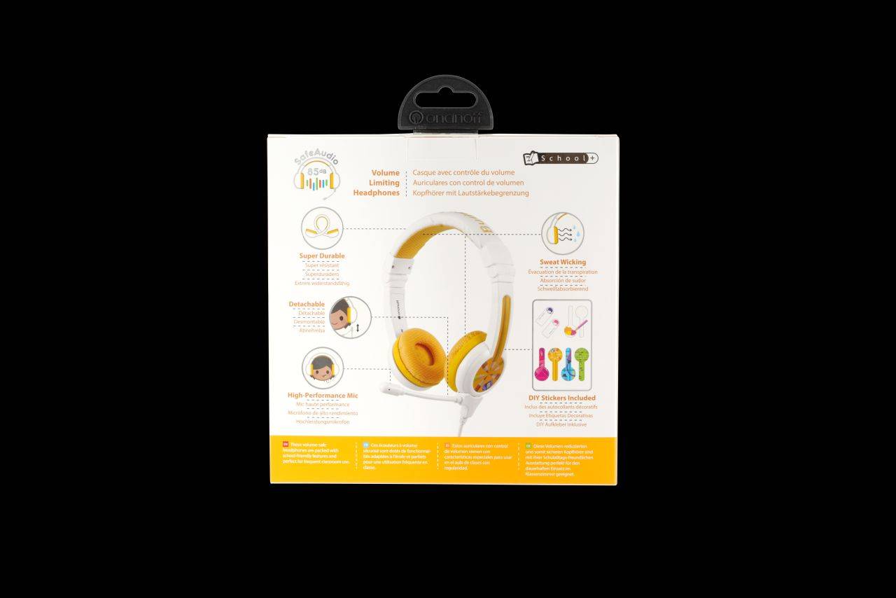 BuddyPhones Onanoff BuddyPhones School+ - Headset - On-Ear