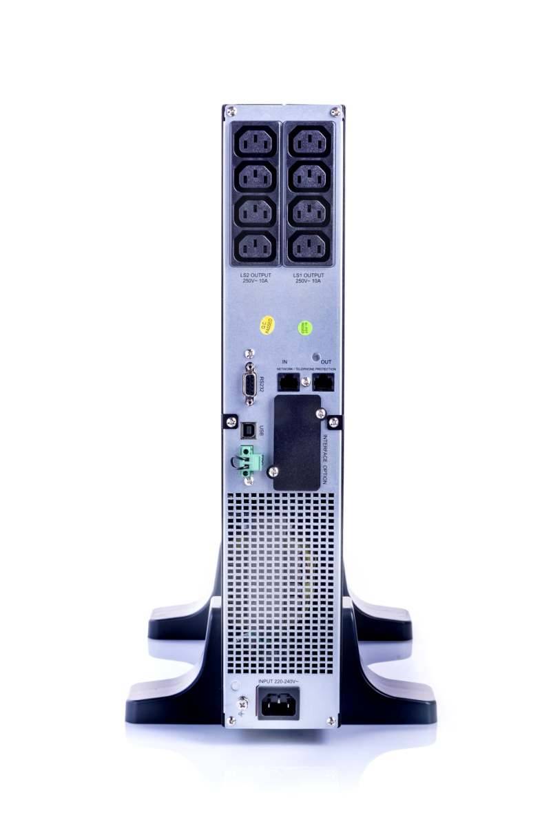 USV Line-Interactive USB/RS232 LCD-Display 19""/Tower - (Offline-) USV - 1.500 W