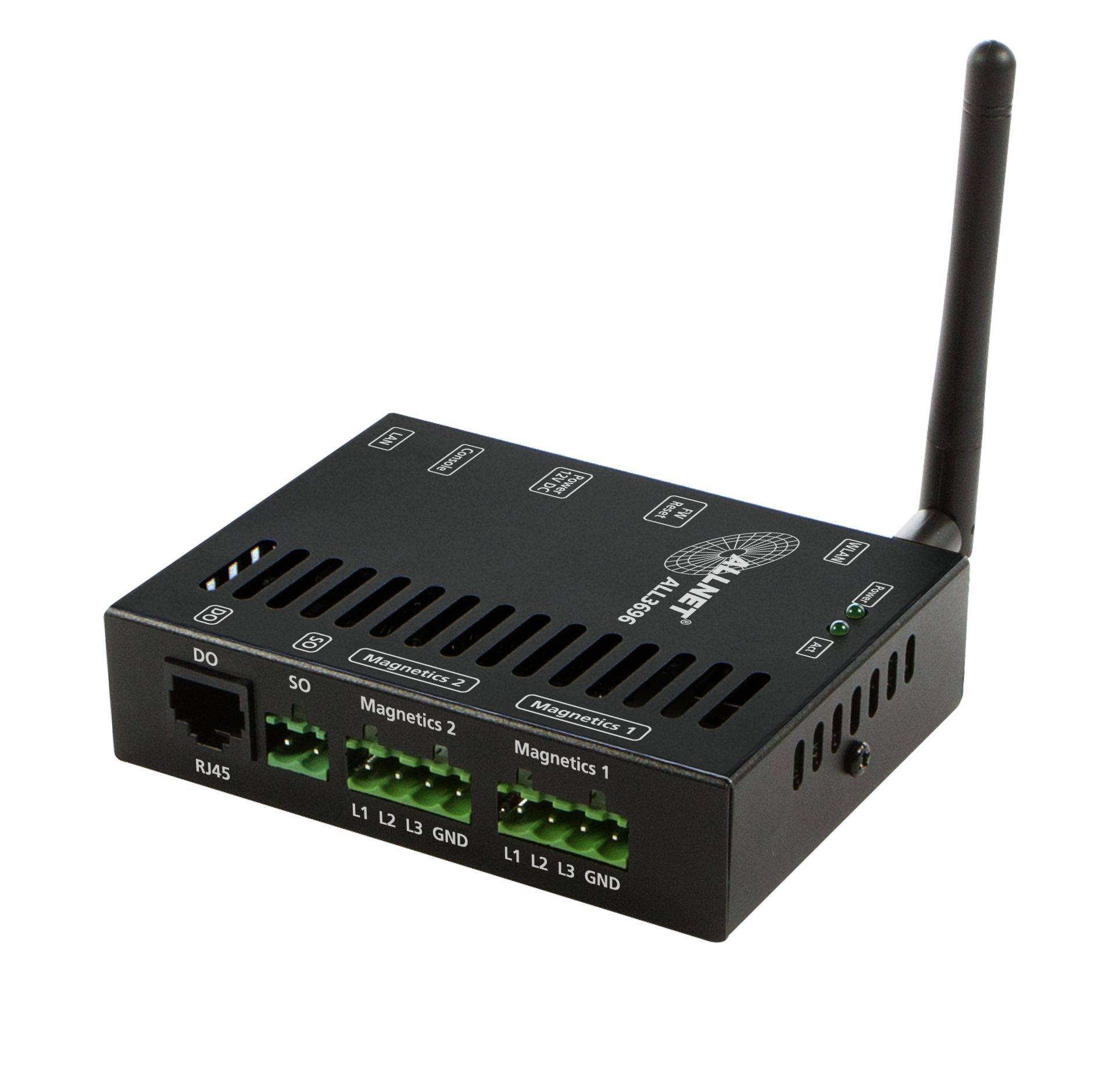 ALLNET 19"zbh. Universal Einbauboden für Kleingeräte 1x Keystone Aufnahme Farbe