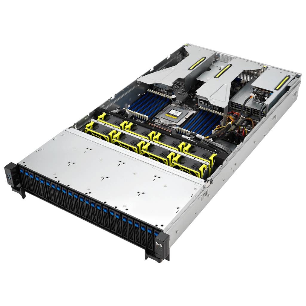 ASUS RS520A-E12-RS24U/1.6KW/24NVMe/OCP - Server