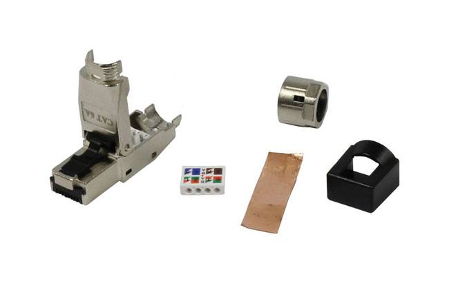 Synergy 21 TP-Stecker TP Feldkonfektionierbar CAT6A RJ45 Werkzeuglos kurz - Netzwerk