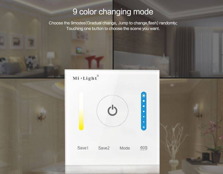 Synergy 21 LED Fernbedienung Smart Panel Controller color temperature