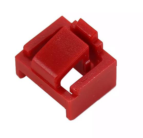 ALLNET TP-Stecker TP/RJ45 Blocker Rot 10er Pack mit 1x Sicherheitsschlüssel