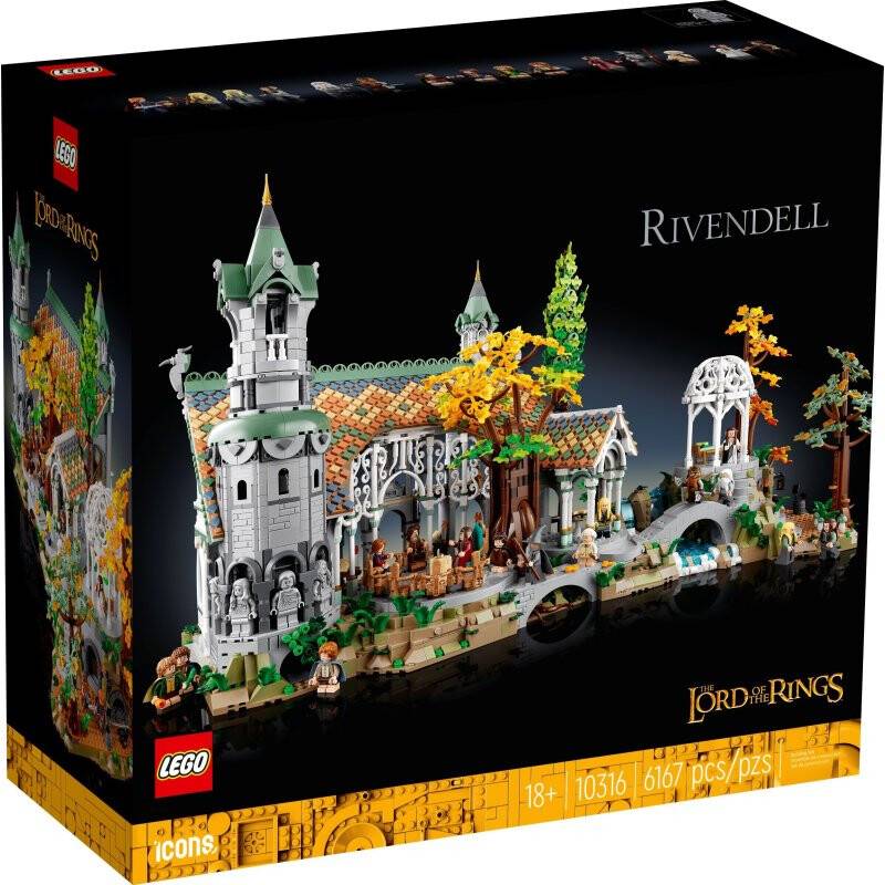 LEGO - Icons Herr der Ringe Bruchtal 10316