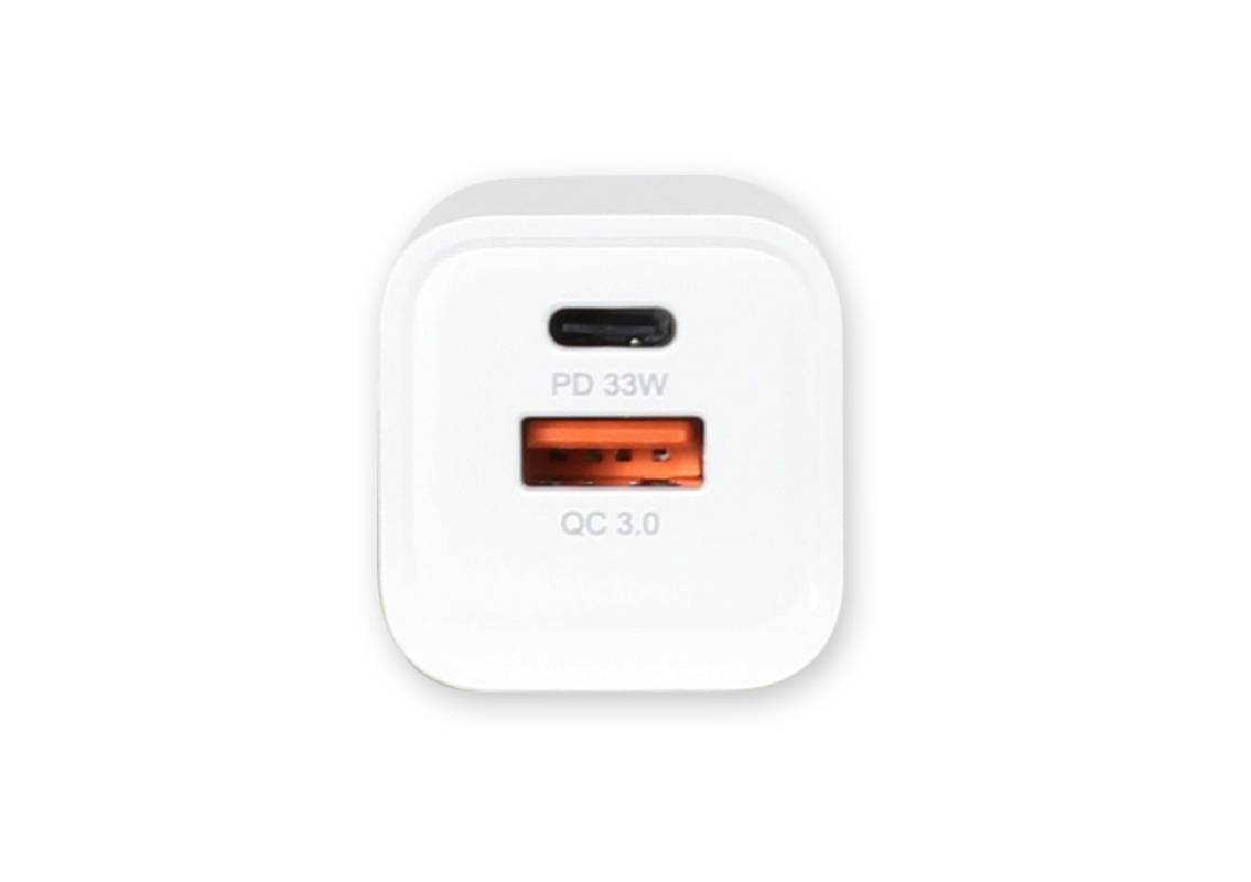 Z ALLNET Ersatznetzteil QC USB-C PD GaN Netzteil Power Supply 45 Watt 1x USB Typ-A QC 1x USB PLUG**