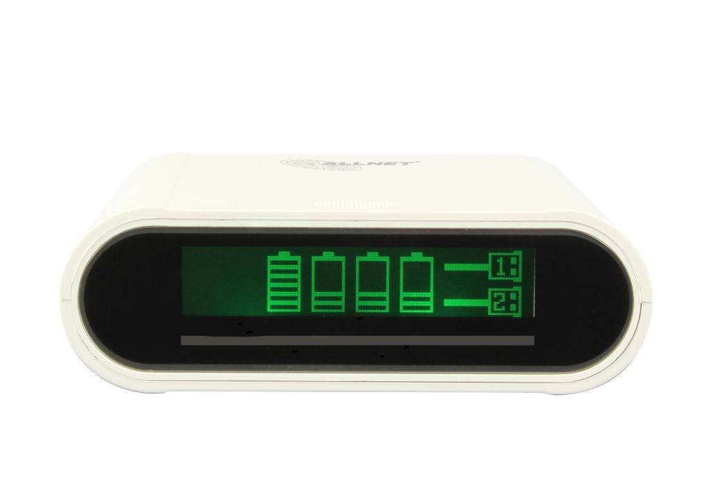 ALLNET Powerbank 18650 3.7V 3er-Gehäuse"weiss" ALL-PB104 - Batterie - Micro (AAA)