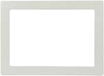 ALLNET Touch Display Tablet 15 Zoll zbh. Blende für Einbaurahmen weiß schmal - E